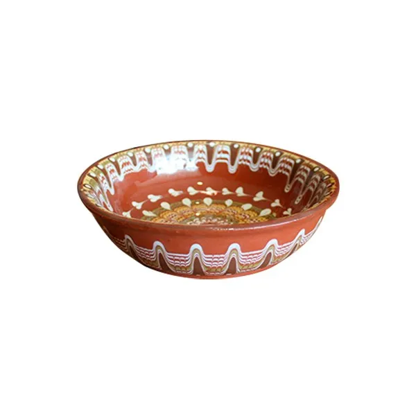 Дълбока чиния Троянска керамика Ф 20 см