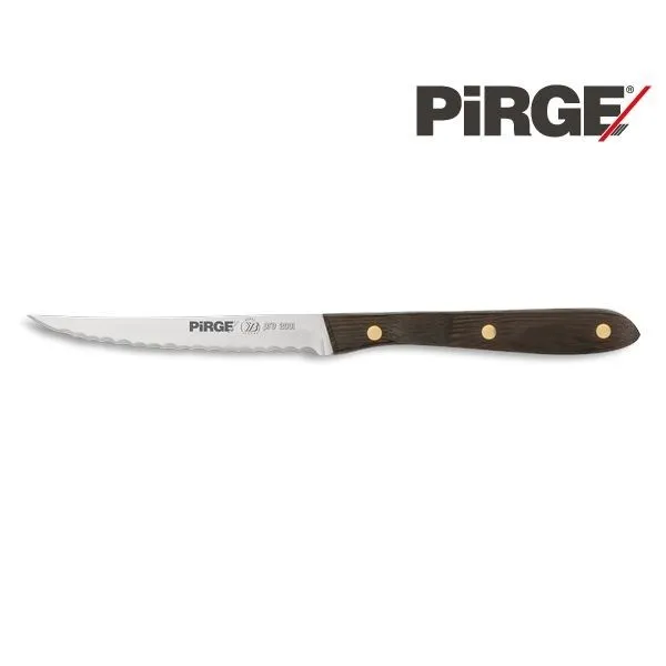 Нож за стек с дървена дръжка