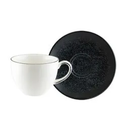 Чаша с чинийка Bonna Vesper Matt 80 мл и 230 мл