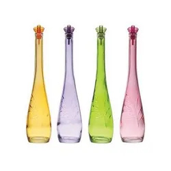 Бутилка за зехтин или оцет с наливник цветна ASPEN 700 мл