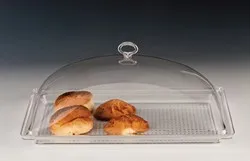 Правоъгълен поднос с капак 43.5 см