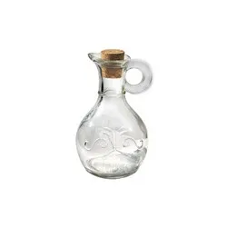 Бутилка за зехтин с коркова тапа 180 мл