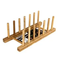 Стойка за капаци на тенджери дъски и чинии 28 см