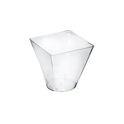 Купичка за сервиране на десерт Гилмо 60 мл 120 мл и 240 мл Прозрачна