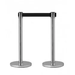 Ограничителна стойка с вградена лента 2 м