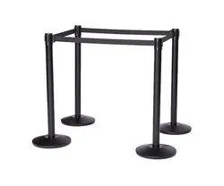 Ограничителна стойка с вградена лента 2 м