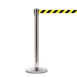 Ограничителна стойка с вградена лента 4 м