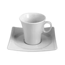 Чаша с чинийка за кафе Gural Hong Kong 90 мл и 180 мл