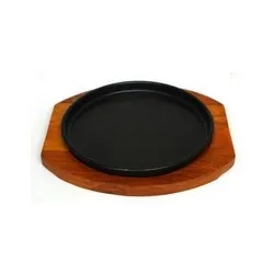 Сач кръгъл с дървена подложка Ф 22 см Ф 24 см Ф 26 см и Ф 28 см