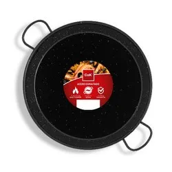 Тава за паеля емайл Ф 30 Ф 40 см Ф 50 см и Ф 70 см