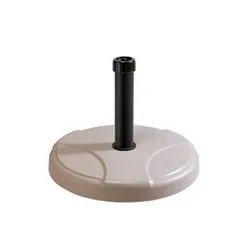 Стойка за чадър кръг Мона бяла 25 кг