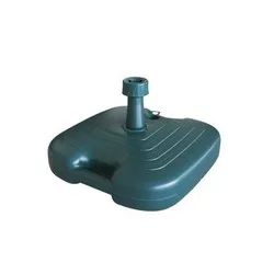 Стойка за чадър квадрат зелена и бяла