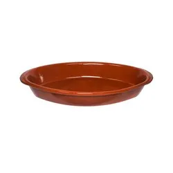 Овална тава за готвене и сервиране с дръжки CoK Ceramica 32 см