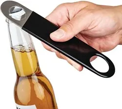 Бар отварачка за бутилки и силиконизирана дръжка