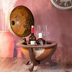 Бар глобус мини h 58 см