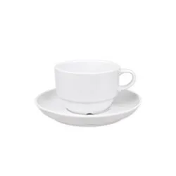 Чаша с чинийка за кафе чай Gural International Delta 170 мл и 230 мл