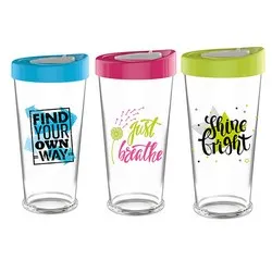 Чаша за смути с декор RIO 670 мл