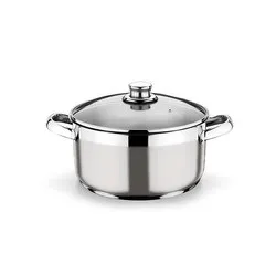 Тенджера с трислойно дъно и стъклен капак ARIAN LION 3 л 4 л и 6 л