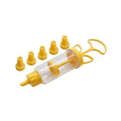 Шприц за сладки с накрайници тип спринцовка BASIC