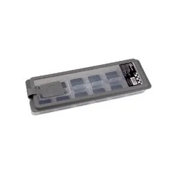 Форма за лед с капак и отвор за пълнене 12 гнезда