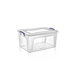 Кутия контейнер за хранителни продукти дълбока с клипсово затваряне 5.5 л