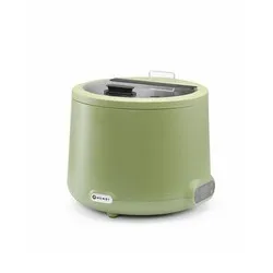 Бен мари за супа супник с електрическо подгряване 8 л Зелено UNIQ