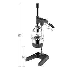 Цитрус преса с дропер за отцеждане Професионал