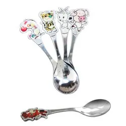 Детска лъжица с декорирана дръжка