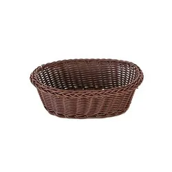 Водоустойчив панер за сервиране елипса Кафяв и бежов 21 см