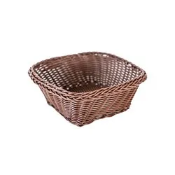 Водоустойчив панер за сервиране квадрат Кафяв и бежов 17 см