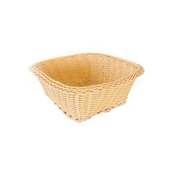 Водоустойчив панер за сервиране квадрат Кафяв и бежов 17 см