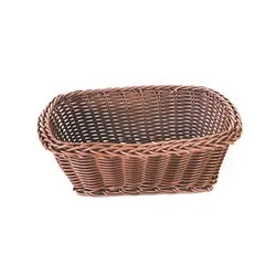 Водоустойчив панер за сервиране правоъгълен Бежов и кафяв 19 см