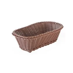 Водоустойчив панер за сервиране правоъгълен Кафяв и бежов 26 см