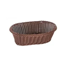 Водоустойчив панер за сервиране овал Кафяв и бежов 28 см