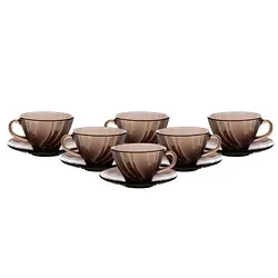 Сервиз за кафе 12 елемента Duralex Beau Rivage Creole 180 мл