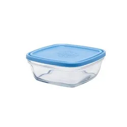 Квадратна купа с капак Duralex Lys 14 см 17 см 20 см и 23 см