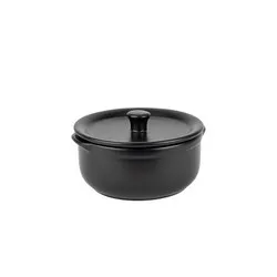 Гщвече за индивидуално готвене и сервиране Черно 600 мл