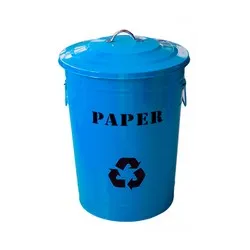 Кош с капак за разделно събиране на хартия 24.5 л и 49 л