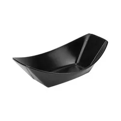 Плато ладия Horecano Street Food Black 23.9 см