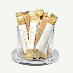 Захарница за пакетчета кръг Ф 8.5 см и Ф 10 см