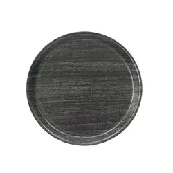 Табла за сервиране дълбока с неплъзгащо покритие Ф 36 см