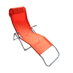 Сгъваем стол шезлонг Мона оранжев