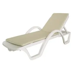 Възглавница за шезлонг Тевали бежова