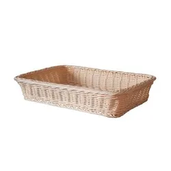 Водоустойчив панер правоъгълен за презентация на хлебни изделия Бежов 37 см 40 см и 46 см