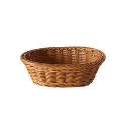 Водоустойчив панер за сервиране на хляб елипса Кафяв 23.5 см