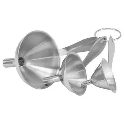 Комплект фунии три броя Ф 4.5 см Ф 5.5 см Ф 7.3 см