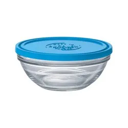 Кръгла купа с капак Duralex Lys Ф 17 см Ф 20.5 см и Ф 23 см