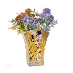 Ваза в подаръчна кутия Целувката на Густав Климт