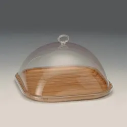 Поднос с прозрачен капак 21 см 25 см и 30 см
