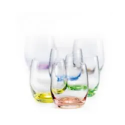 Чаша за аператив CRISTALEX RAINBOW 300 мл 6 бр